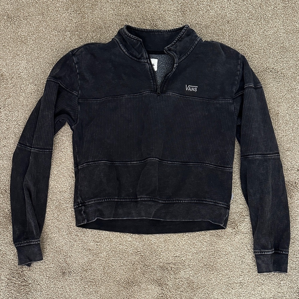 Vans Charcoal Half-Zip Pullover